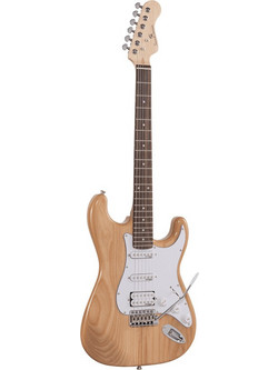 Soundsation Rider Pro RSH NT Ηλεκτρική Κιθάρα ST Style με Μαγνήτες HSS & Ταστιέρα Rosewood Natural