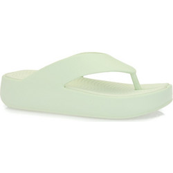 Parex Γυναικείες Σαγιονάρες Flatforms Αντιολισθητικές Πράσινο Mint 11833004