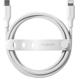 PanzerGlass EM41725 Braided USB-C to Lightning Cable 60W 1.2m White