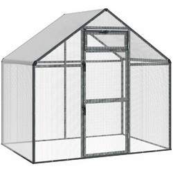 vidaXL Κλουβί Πτηνών 181.5x110.5x173.5cm 42036856