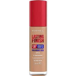 Rimmel Lasting Finish 35h 203 True Beige Liquid Make Up SPF20 30ml