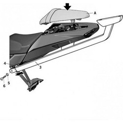 Shad Top Master Σχάρα Μηχανής για Kawasaki Z1000 '10-'13