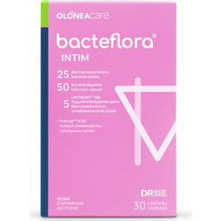 Olonea Bacteflora Intim Προβιοτικά & Πρεβιοτικά 30 Κάψουλες