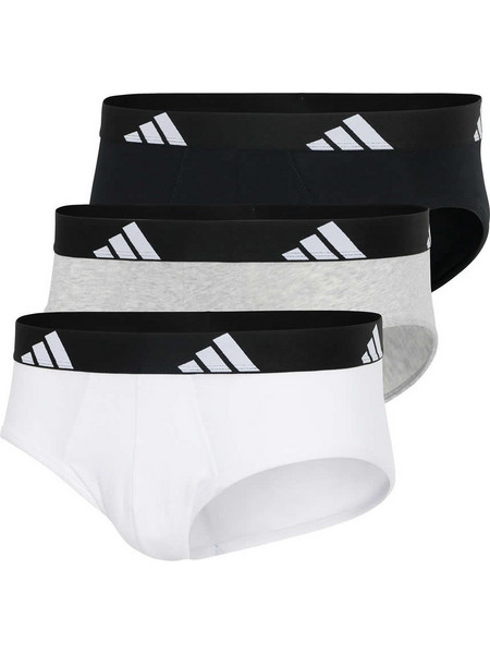 Adidas Active Flex Ανδρικά Σλιπ Βαμβακερά 3Pack JK3943