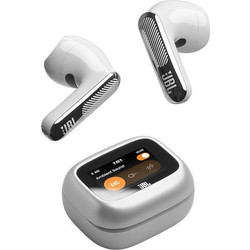 JBL Live Flex 4 Ακουστικά Bluetooth Earbud Ανθεκτικά στο Νερό White