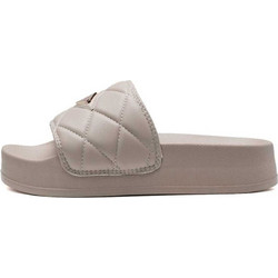 Replay Γυναικείες Παντόφλες Καλοκαιρινές Flatforms Μπεζ GMF1H-003-C0035S-002