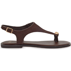 Exe Γυναικεία Σανδάλια Suede Σοκολατί W419A0221-0W0