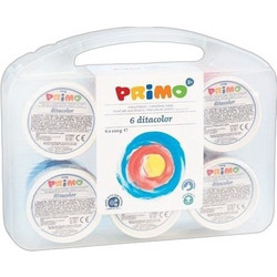 Primo Σετ Δακτυλομπογιές 6x100ml 221TD100SP