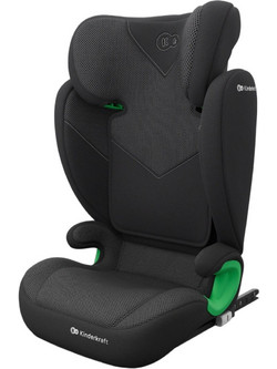 Kinderkraft Junior Fix 2 Plus Κάθισμα Αυτοκινήτου i-Size 15-36kg ISOfix Black