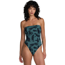 RVCA Ολόσωμο Μαγιό Strapless Πετρόλ 23O301605-RVB