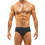 Modus Vivendi Glam Meander Αθλητικό Ανδρικό Μαγιό Σλιπ Μαύρο AS2113