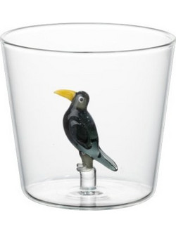 i-Total Ποτήρι Νερού Γυάλινo In-Glass Raven