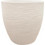 Plastona Nemesis Rock Γλάστρα Στρογγυλή Μπεζ 40x40cm