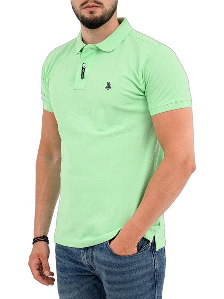 Explorer Ανδρική Μπλούζα Polo Κοντομάνικη Mint Green 2621102000