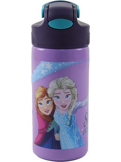 Gim Frozen Παιδικό Παγούρι Ανοξείδωτο BPA Free Μωβ 500ml