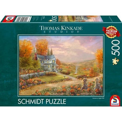 Puzzle Schmidt Thomas Kinkade Autumn 500 Κομμάτια