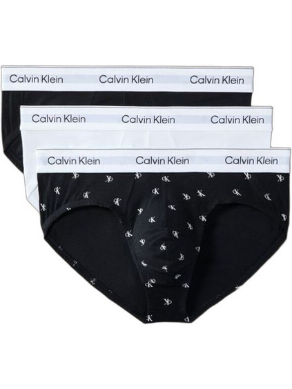 Calvin Klein Ανδρικά Σλιπ Βαμβακερά 3Pack LV00NB4388-3TH