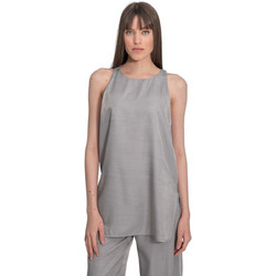 AGGEL Γυναικείο Καλοκαιρινό Top Γκρι SS21362KF-37