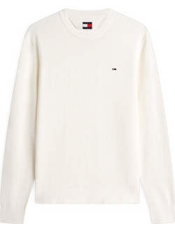 Tommy Hilfiger Ανδρική Πλεκτή Μπλούζα Μπεζ DM0DM22853-YBH