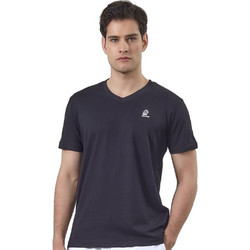 Admiral V-Neck Μαύρο Ανδρικό Αθλητικό T-Shirt Μαύρο 1121560004