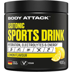 Body Attack Isotonic Sports Drink Lemon 400gr
