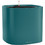 Lechuza Pila Color Planter Αυτοποτιζόμενη Γλάστρα Εσωτερικού Χώρου Τετράγωνη Πλαστική Πετρόλ 35x35x33cm 15902