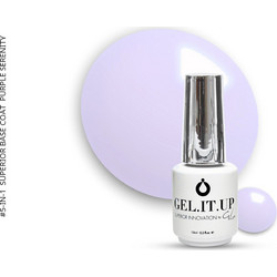 Gel.It.Up 5-in-1 Purple Serenity Base Coat Ημιμόνιμο Βερνίκι Νυχιών 15ml