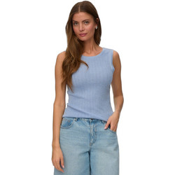 Vero Moda Γυναικείο Καλοκαιρινό Top Πλεκτό Γαλάζιο 10342597