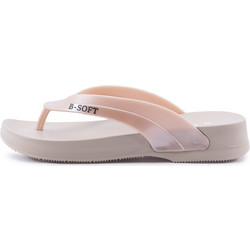 B-Soft Γυναικείες Σαγιονάρες Μπεζ 220-7161