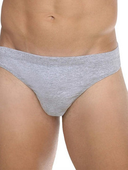 Helios Ανδρικά Σλιπ Βαμβακερά Γκρι 3Pack 80980-8