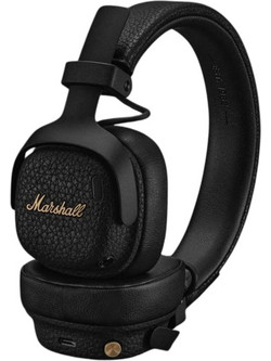 Marshall Milton A.N.C Ενσύρματα & Ασύρματα Bluetooth Ακουστικά Over Ear με Noise Cancelling Μαύρα