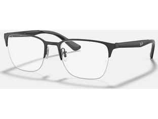 Ray-Ban RX6428 523001 Ανδρικός Σκελετός Γυαλιών Οράσεως Κοκάλινος Μαύρος
