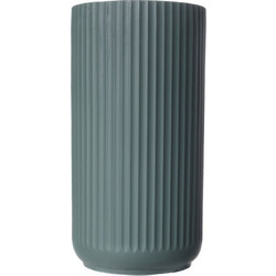 Supergreens Stripe M Γλάστρα Εσωτερικού Χώρου Στρογγυλή Πήλινη Πράσινη 33x63cm B-6170-8