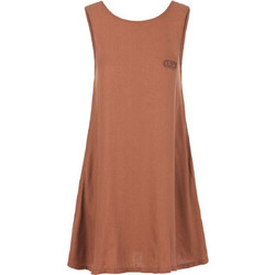 Picture Lorna Mini Καλοκαιρινό Καθημερινό Φόρεμα Λινό Καφέ 752012002