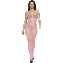 Kinksters Ολόσωμο Καλσόν Διχτυωτό Ροζ 6928048019898