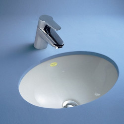 Ravenna FP - 4610 Υποκαθήμενος Νιπτήρας Μπάνιου Οβάλ Πορσελάνης 44x20cm Λευκός 002446