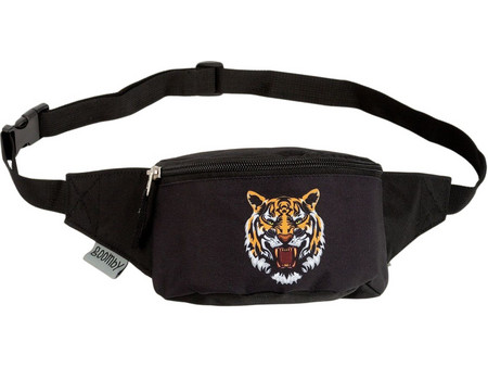 Goomby Wild Tiger Παιδικό Τσαντάκι Μέσης Μαύρο