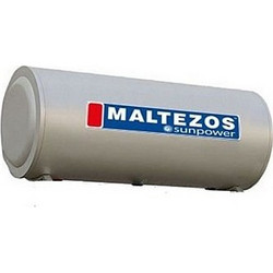 Maltezos Sunpower EM Boiler Ηλιακού 160lt Glass Διπλής Ενέργειας