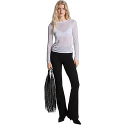 Michael Kors Γυναικείο Χειμερινό Top Ασημί MF561A5B8D-100