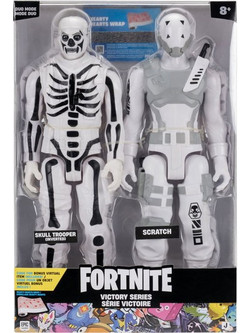 Jazwares Fortnite Victory Series Skull Trooper & Scratch Σετ Φιγούρες Δράσης για 8+ Ετών 30cm