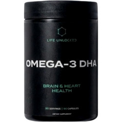 Life Unlocked Omega-3 DHA Algae Oil 90 Κάψουλες