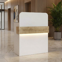 Megapap Telmos Γραφείο Reception Ξύλινο 90x43.6x119.2cm GP042-0405,1