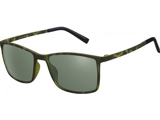 Esprit ET40039 527 Ανδρικά Γυαλιά Ηλίου Τετράγωνα Μεταλλικά Πράσινα με Μαύρο Φακό