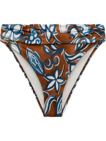 Minerva Hilda Bikini Slip Καφέ Μπλε 90-92747-102
