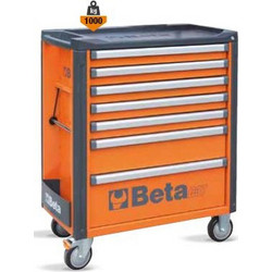 Beta C37A/7-R Τροχήλατος Εργαλειοφόρος Μεταλλικός με 7 Συρτάρια B037000273