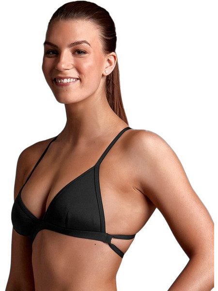 Funkita Αθλητικό Bikini Top Τριγωνάκι Μαύρο FKS049L00470