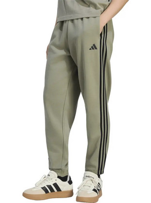 Adidas Ανδρικό Παντελόνι Φόρμας Fleece με Λάστιχο Πράσινο Mint KY4138