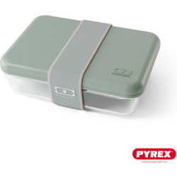 Monbento x Pyrex Δοχείο Φαγητού Inox Κατάλληλο για Φούρνο Μικροκυμάτων Πράσινο
