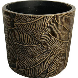 MarHome Κασπώ Καφέ Χρυσό 17x14cm 06-20746