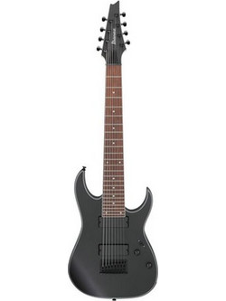 Ibanez RG8EX Ηλεκτρική Κιθάρα ST Style με Μαγνήτες HH & Ταστιέρα Jatoba 8 Χορδών Black Flat